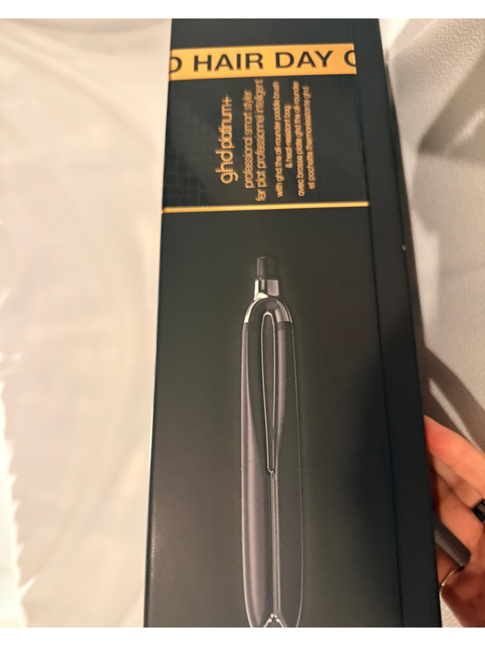 NEW ghd Platinum+ Professional Smart Styler Flat Iron Gift Set Hair Straightener - Picture 3 of 4
